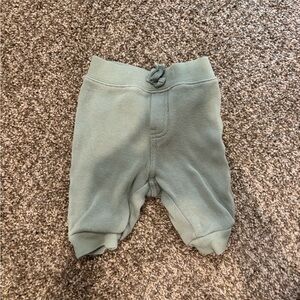Ralph Lauren Green Sweatpants with Elastic Waistband